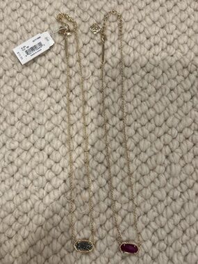 Kendra Scott Elisa Gold Pendant Necklaces